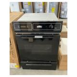 24" Summit Gas Range Oven in Black