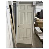 28" x 80" RH 6-Panel MDF Interior Door
