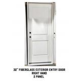 32" RH Fiberglass Exterior Entry Door