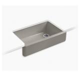 Kohler® 36" Cast-Iron Single Bowl Sink