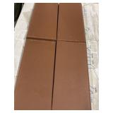 4" x 8" Bullnose Mayflower Red Tile x 347SF