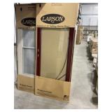 Larson® 36" x 80" FV Storm Door in Cranberry