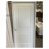 36" x 80" RH 2-Panel Fiberglass Exterior Door