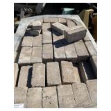 Tan Tumbled Bricks by the Pallet