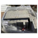 12" x 24" Textured Concrete Pavers x 1 Pallet