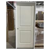 32" x 80" RH 2-Panel MDF Interior Door in White