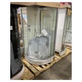 36" x 36" Glass Surround Shower Kit
