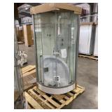32" x 32" Glass Surround Shower Kit