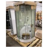 32" x 32" Glass Surround Shower Kit