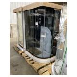 32" x 47" Glass Surround Shower Kit
