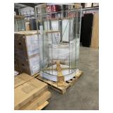 36" x 36" Glass Surround Shower Kit-NO TOP
