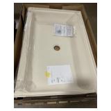 48" x 32" High-Quality Acrylic Shower Base