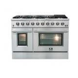 Brama 48" Double Oven Gas Range