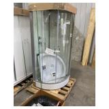 32" x 32" Glass Surround Shower Kit