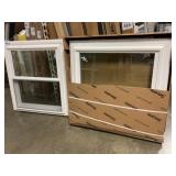 Provia® 34" x 36" White Dbl. Hung Window x 2