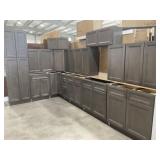 RTA 15pc. Silvercreek West Point Gray 42" Kitchen