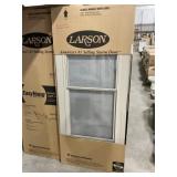 Larson® 32" x 80" Sandstone Mid-View Storm Door