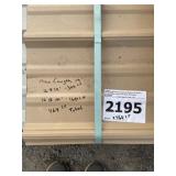 Mixed length Tan Steel Roofing/Siding x 464LF