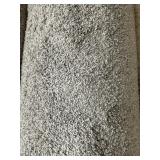 12 x 22.06 Light Gray Plush Carpet Roll x 270SF
