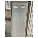 32" x 80" RH Craftsman Style Steel Exterior Door