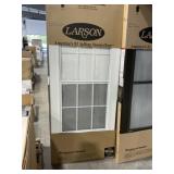 Larson® 36" x 80" Mid-View Stormdoor in White