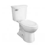American Standard White Elongated Toilet