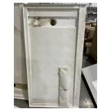 60" x 32" Composite Shower Base w RH Drain