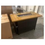 43" Propane Fire Table w/ Painted Iron Top