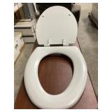 Kohler® Elongated Toilet Seat in Ice Cray