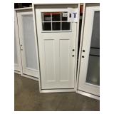36" x 80" LH Fiberglass Craftsman Ext. Door
