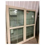 Boral® Tan Dual Single-Hung Window