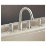2-Handle Roman Tub Faucet in Nickel