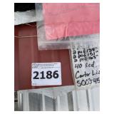Mixed Lengths Red Steel Roofing/Siding x 382LF