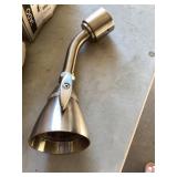 Jado Adjustable Shower Head in Steel