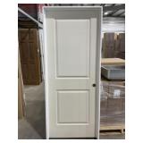 28" x 80" LH 2-Panel MDF Interior Door in White
