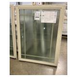 Beige Vinyl Fixed Window Units x 3