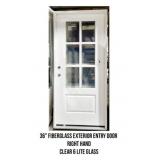 36" RH Fiberglass Exterior Entry Door