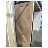 36" x 84" Knotty Alder Barn Door Slab