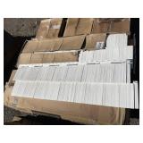 Double 7" White Vinyl  Shake Siding x 5 Boxes