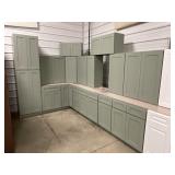 15pc. Silvercreek Fresh Sage 36" Kitchen
