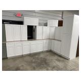 15pc. Silvercreek Aspen White 36" Kitchen
