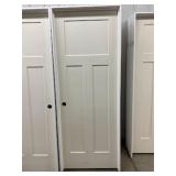 30" x 80" RH 3-Panel Square Top MDF Interior Door