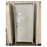 36" x 80" RH Smooth Steel Exterior Door
