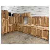 15pc. Silvercreek Hickory Shaker 30" Kitchen