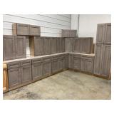 15pc. Silvercreek Winchester Gray 30" Kitchen