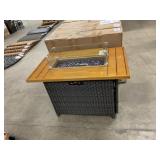 43" Propane Fire Table w/ Iron Top