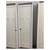 24" x 80" RH 3-Panel Square Top MDF Interior Door