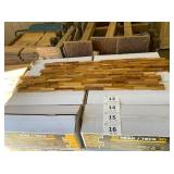 3D Teak Accent Wall Paneling X 10 boxes