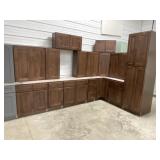 15pc. Silvercreek Rustic Hickory 36" Kitchen