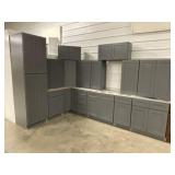 15pc. Silvercreek Platinum Gray 36" Kitchen